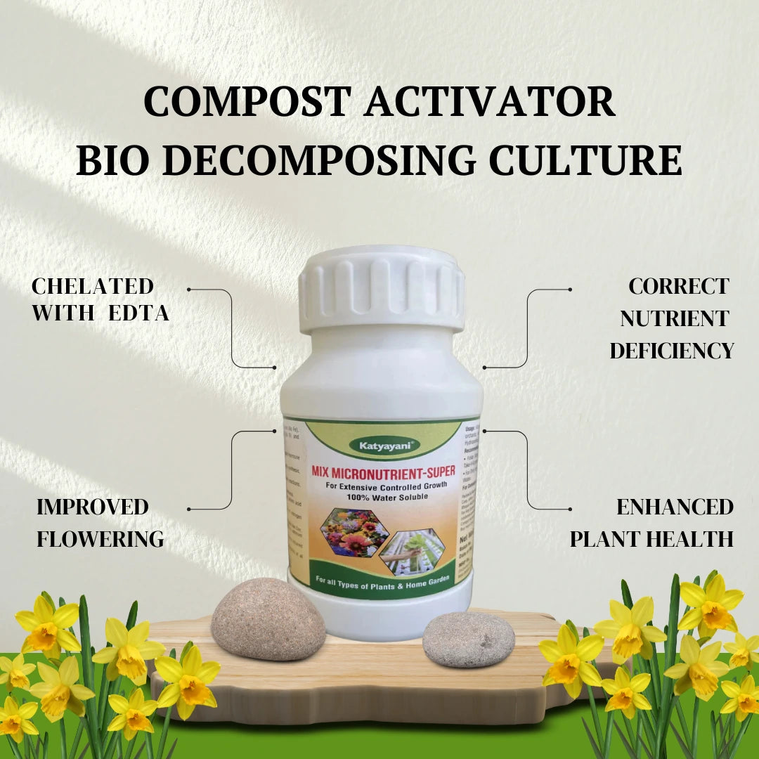 GGV Mix Micronutrient Super For Home Garden, Nursery & Agricultural Use Green Garden Vibes Canada