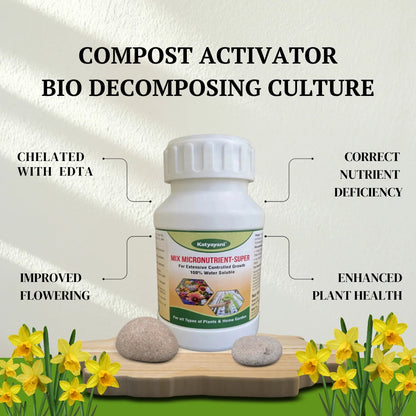 GGV Mix Micronutrient Super For Home Garden, Nursery & Agricultural Use Green Garden Vibes Canada