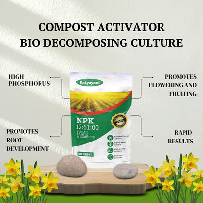 GGV NPK 12 61 00 | Fertilizer Green Garden Vibes