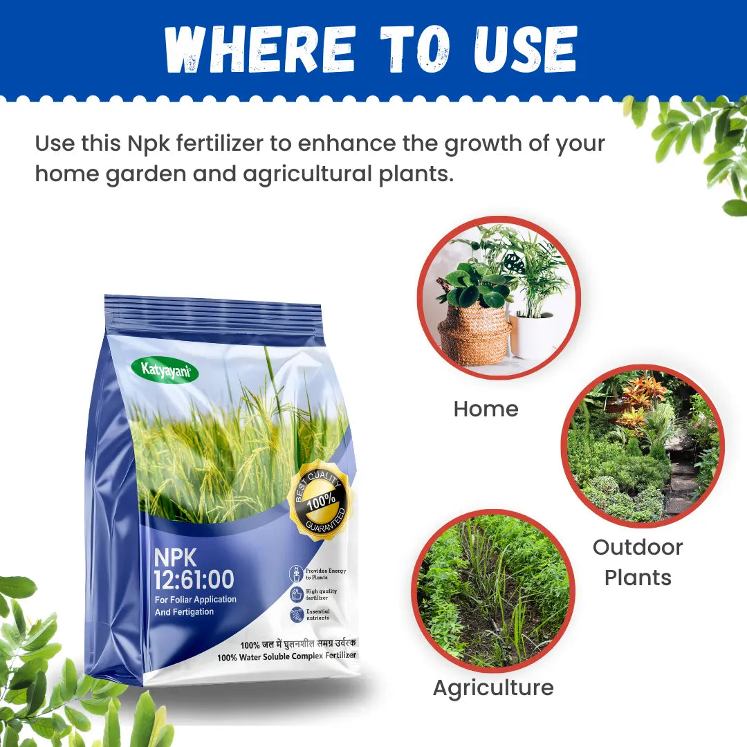 GGV NPK 12:61:00 – Buy 1 Get 2 Free Fertilizer Deal Green Garden Vibes Canada