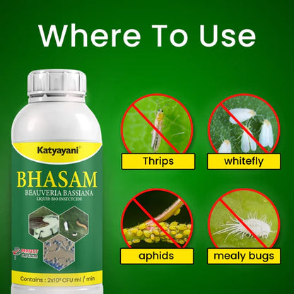 GGV Katyayani Bhasam Liquid | Beauveria Bassiana Bio pesticide