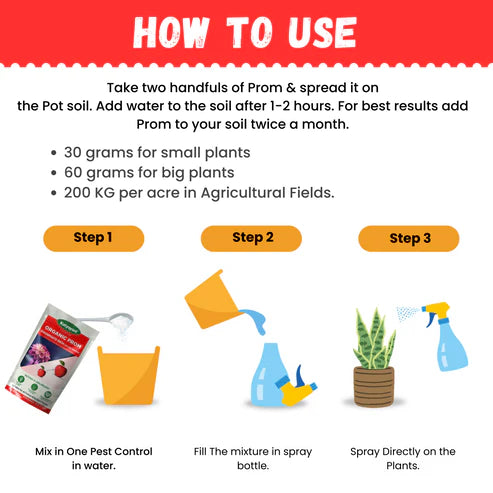 GGV Prom Organic Fertilizer | Phosphate Rich Organic Manure Green Garden Vibes Canada