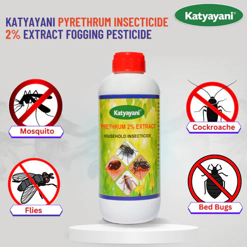 GGV Pyrethrum Organic Insecticide (Natural Pest Control for Plants) Green Garden Vibes