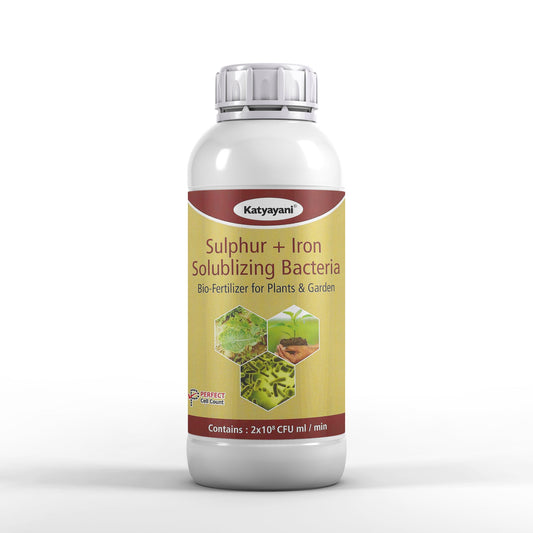 GGV Sulphur + Iron Solubilising Bio Fertilizer Green Garden Vibes