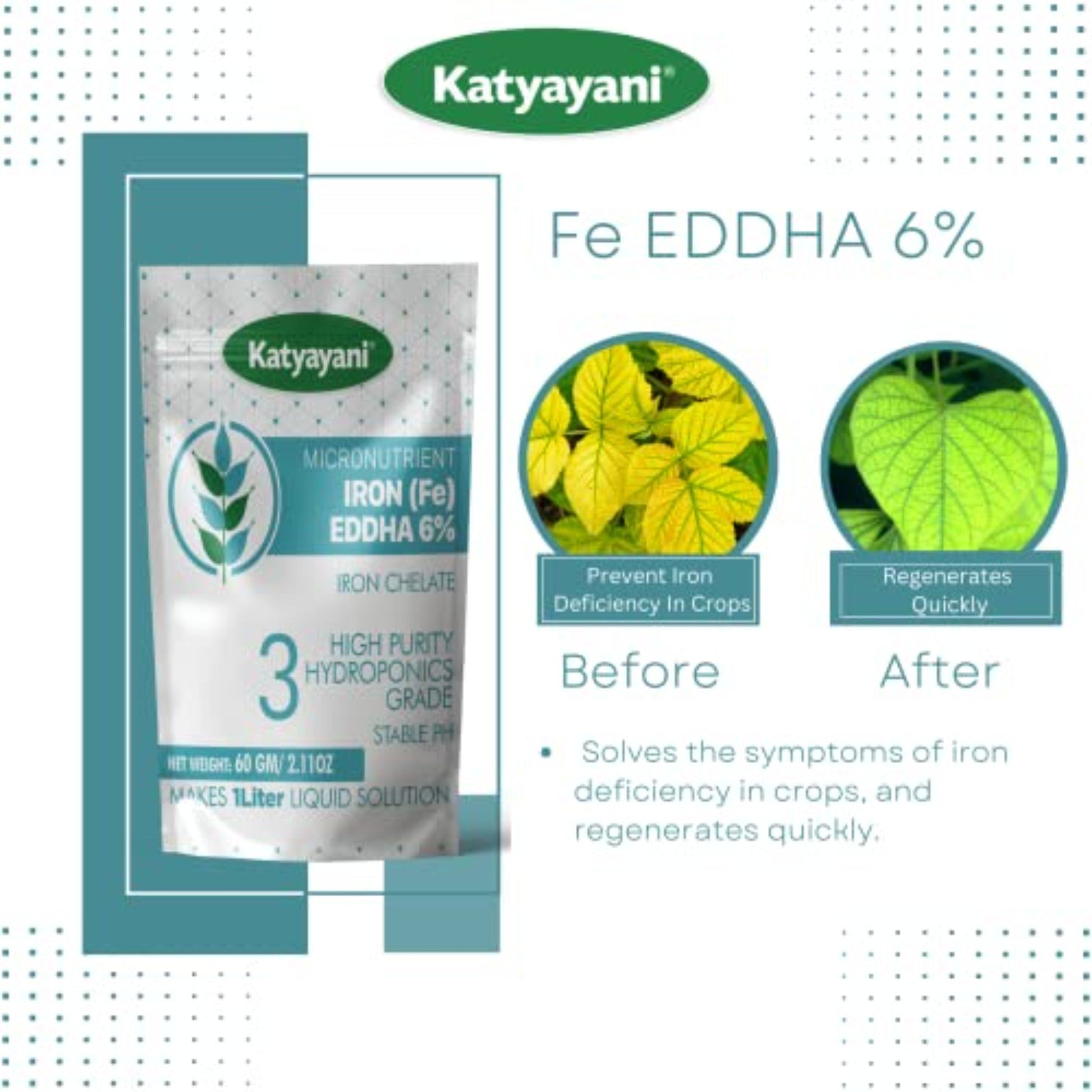 GGV Iron EDDHA: Micronutrient Green Garden Vibes Hydroponics