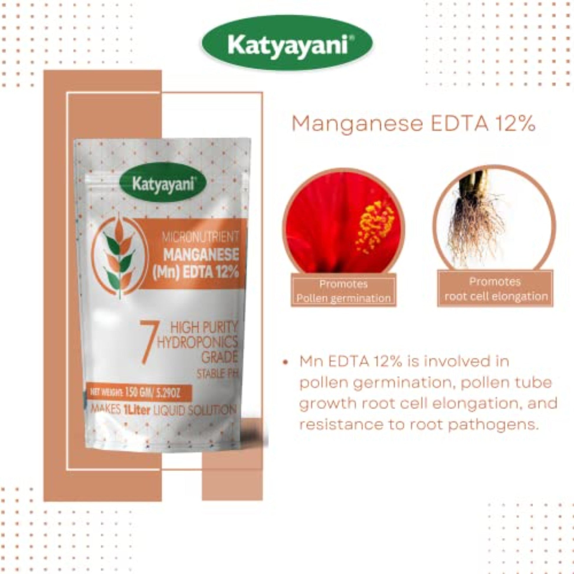 GGV Manganese EDTA 12% Green Garden Vibes Hydroponics
